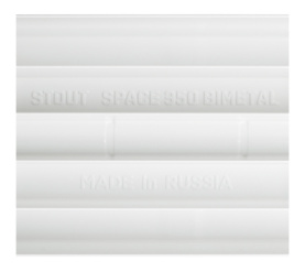 Радиатор биметаллический боковое подключение STOUT Space 350 14 секций SRB-0310-035014 в Воронеже 5