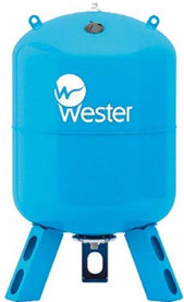 Гидроаккумулятор Wester 50 литров мембранный расширительный бак для водоснабжения WAV 50 0141100 в Воронеже 0