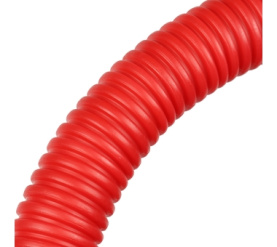 Труба гофрированная ПНД, цвет красный, наружным диаметром 32 мм для труб диаме STOUT SPG-0002-503225 в Воронеже 1