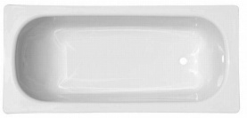 Ванна стальная ВИЗ Donna Vanna 170x70 с ножками и антибактериальным покрытием, белая орхидея, без ранта в Воронеже 1