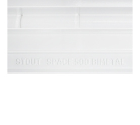 Радиатор биметаллический боковое подключение STOUT Space 500 10 секций SRB-0310-050010 в Воронеже 7