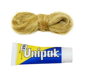 Комплект №1 UNIPAK (паста тюбик 25 г. + лён 13 г.) UNIPAK в Воронеже 0