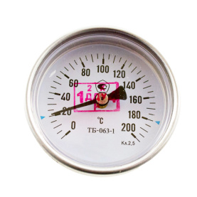 Термометр биметалл 200°C L=60(50) в Воронеже 1