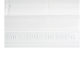 Радиатор биметаллический боковое подключение STOUT Space 500 14 секций SRB-0310-050014 в Воронеже 5