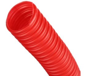 Труба гофрированная ПНД, цвет красный, наружным диаметром 32 мм для труб диаме STOUT SPG-0002-503225 в Воронеже 2