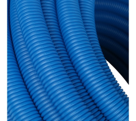 Труба гофрированная ПНД, цвет синий, наружным диаметром 25 мм для труб диаметр STOUT SPG-0001-502520 в Воронеже 3