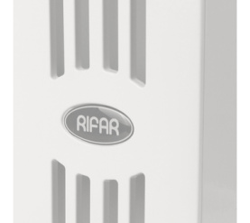 Радиатор биметаллический боковое подключение (белый RAL 9016) RIFAR SUPReMO 350 4 секции в Воронеже 7