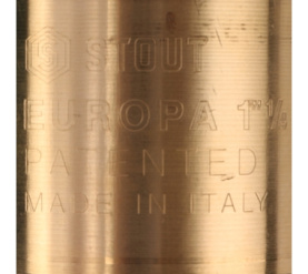 Клапан обратный пружинный муфтовый с металлическим седлом 1 1/4 STOUT SVC-0011-000032 в Воронеже 3