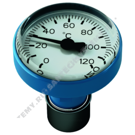 Термометр синий для рукояток шаровых кранов R540F 120C Giacomini R540FY022 в Воронеже 1
