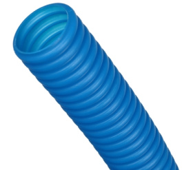 Труба гофрированная ПНД, цвет синий, наружным диаметром 32 мм для труб диаметр STOUT SPG-0001-503225 в Воронеже 2