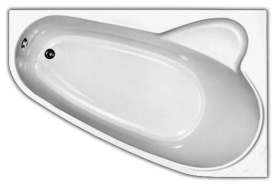 Акриловая ванна Vagnerplast Selena 160x105 R асимметричная VPBA163SEL3PX-01 в Воронеже 0