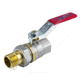 Кран шаровой Aquasfera 1006-03 Ду25 Ру25 р/нак/г полн рыч латунь никель в Воронеже 0