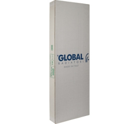 Радиатор биметаллический боковое подключение (белый RAL 9010) Global STYLE PLUS 350 14 секций в Воронеже 11