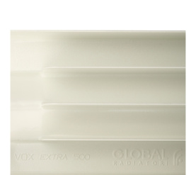 Радиатор алюминиевый боковое подключение (белый RAL 9010) Global VOX EXTRA 500 10 секций в Воронеже 8