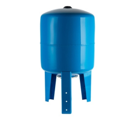 Расширительный бак, гидроаккумулятор 80 л. вертикальный (цвет синий) STOUT STW-0002-000080 в Воронеже 4