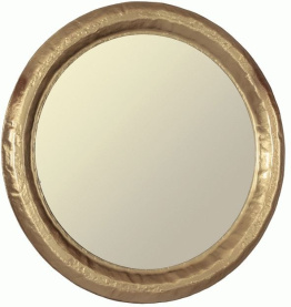 Зеркало Акватон "Андорра", круглое, 750мм, золот 1.A156.8.02V.NL4.0 в Воронеже 0