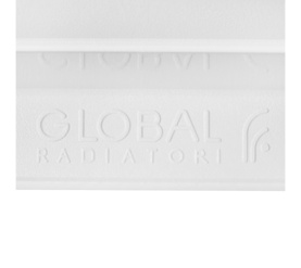 Радиатор биметаллический боковое подключение (белый RAL 9010) Global STYLE EXTRA 500 14 секций в Воронеже 8