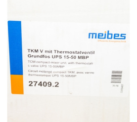 Насосная группа Thermix UPS 15-50 МВР с встроенным термостатом Meibes ME 27409.2 в Воронеже 13