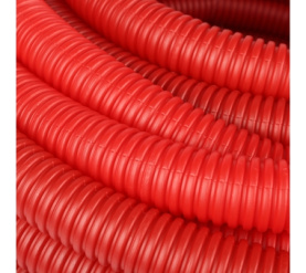 Труба гофрированная ПНД, цвет красный, наружным диаметром 32 мм для труб диаме STOUT SPG-0002-503225 в Воронеже 3