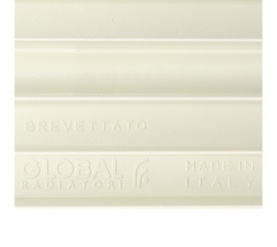Радиатор биметаллический боковое подключение (белый RAL 9010) Global STYLE PLUS 350 12 секций в Воронеже 9