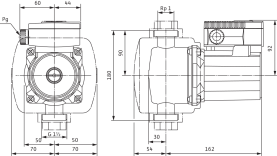 Циркуляционный насос Wilo Top-Z 25/6 DM PN6/10 в Воронеже 1