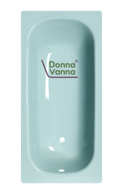 Ванна стальная ВИЗ Donna Vanna 150x70 морская волна, с опорной подставкой, DV-51931 в Воронеже 1
